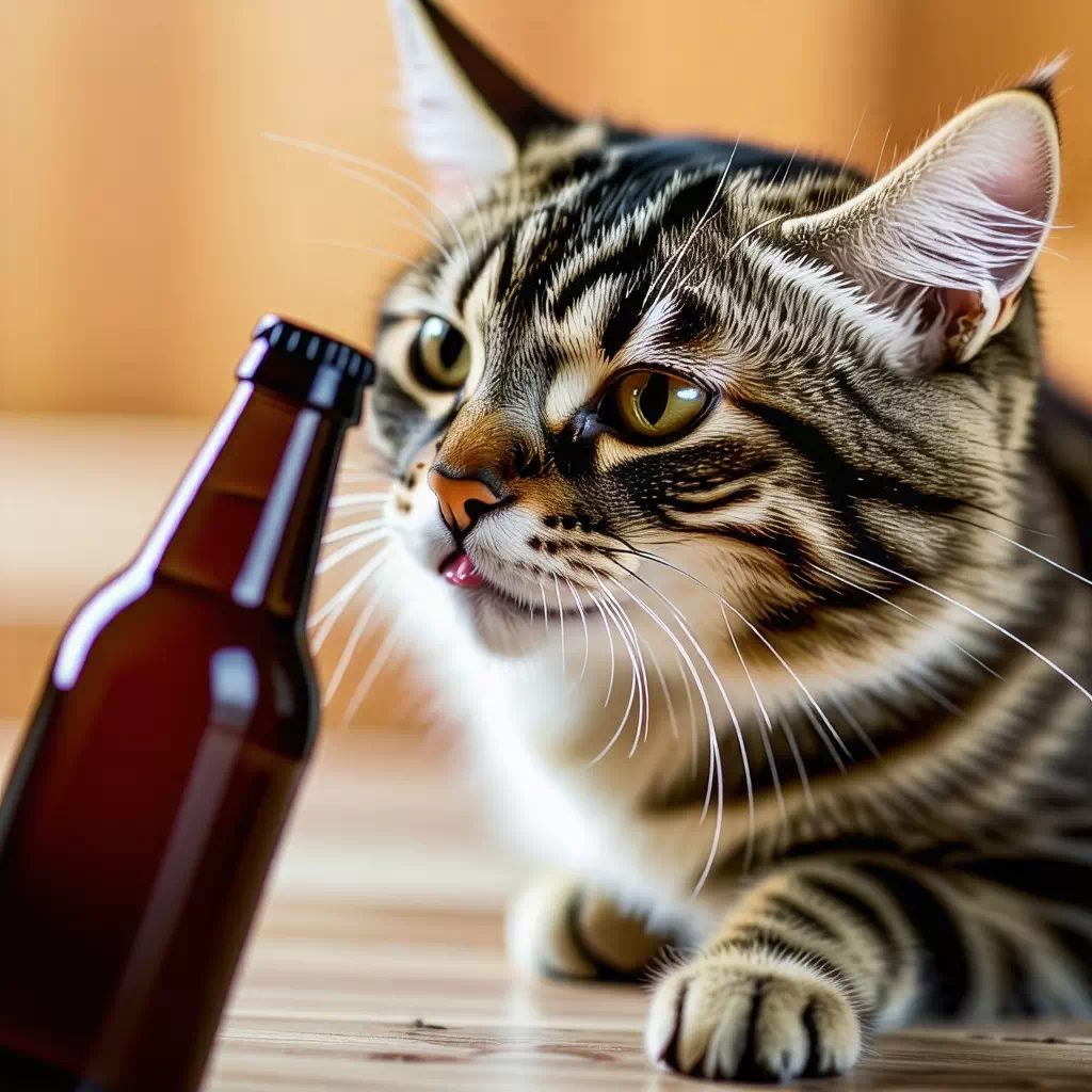 猫とビールの危険