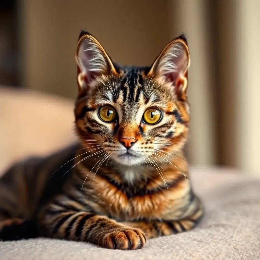 猫のヘーゼル色の瞳と珍しい性格傾向の関係性