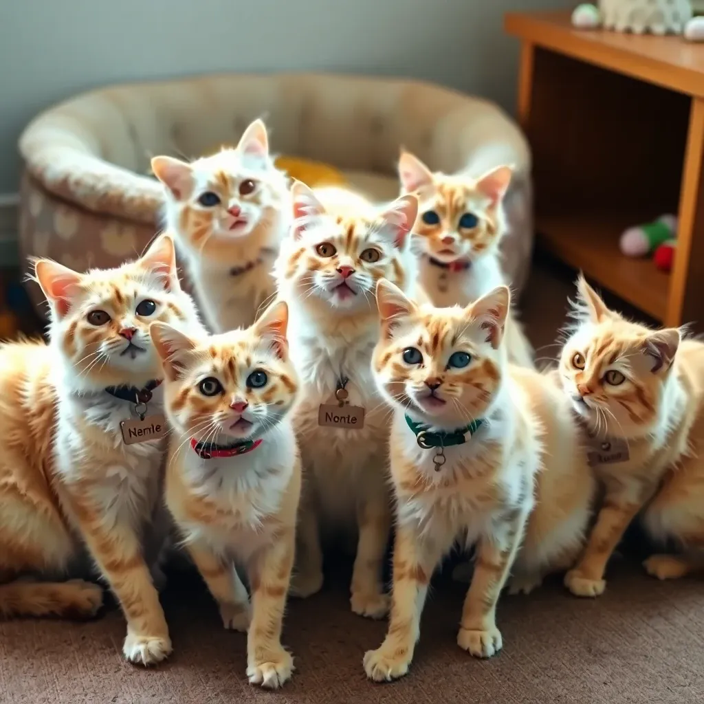 クリーム色の猫によく付けられる名前ベスト10