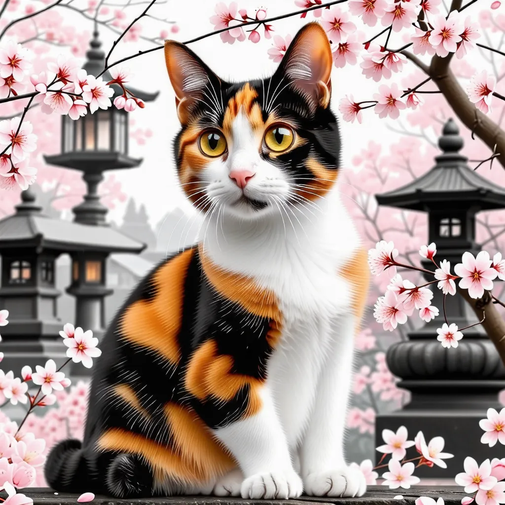 日本だけで見られる三毛猫の性格の特徴と幸運の象徴