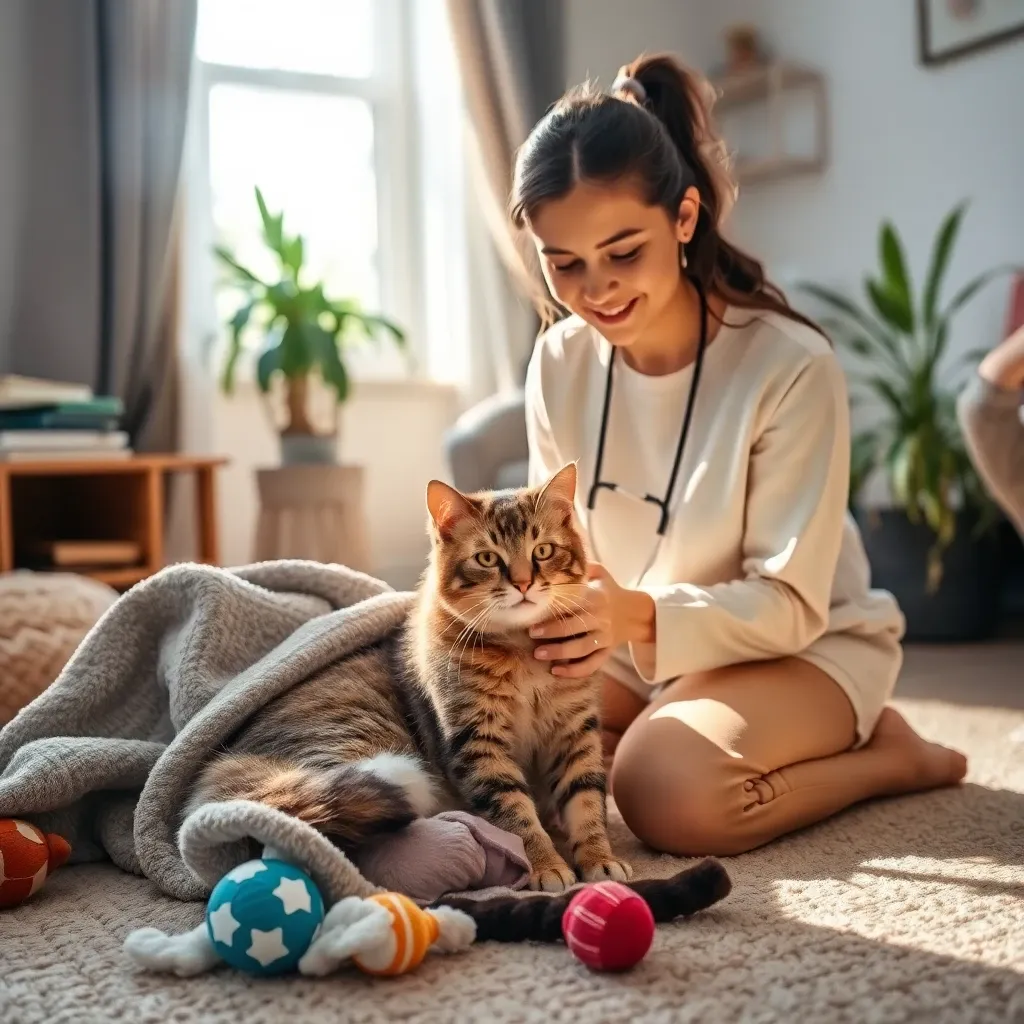 入院から帰ってきた猫のケア方法と捨てられたと思う心理の解消法