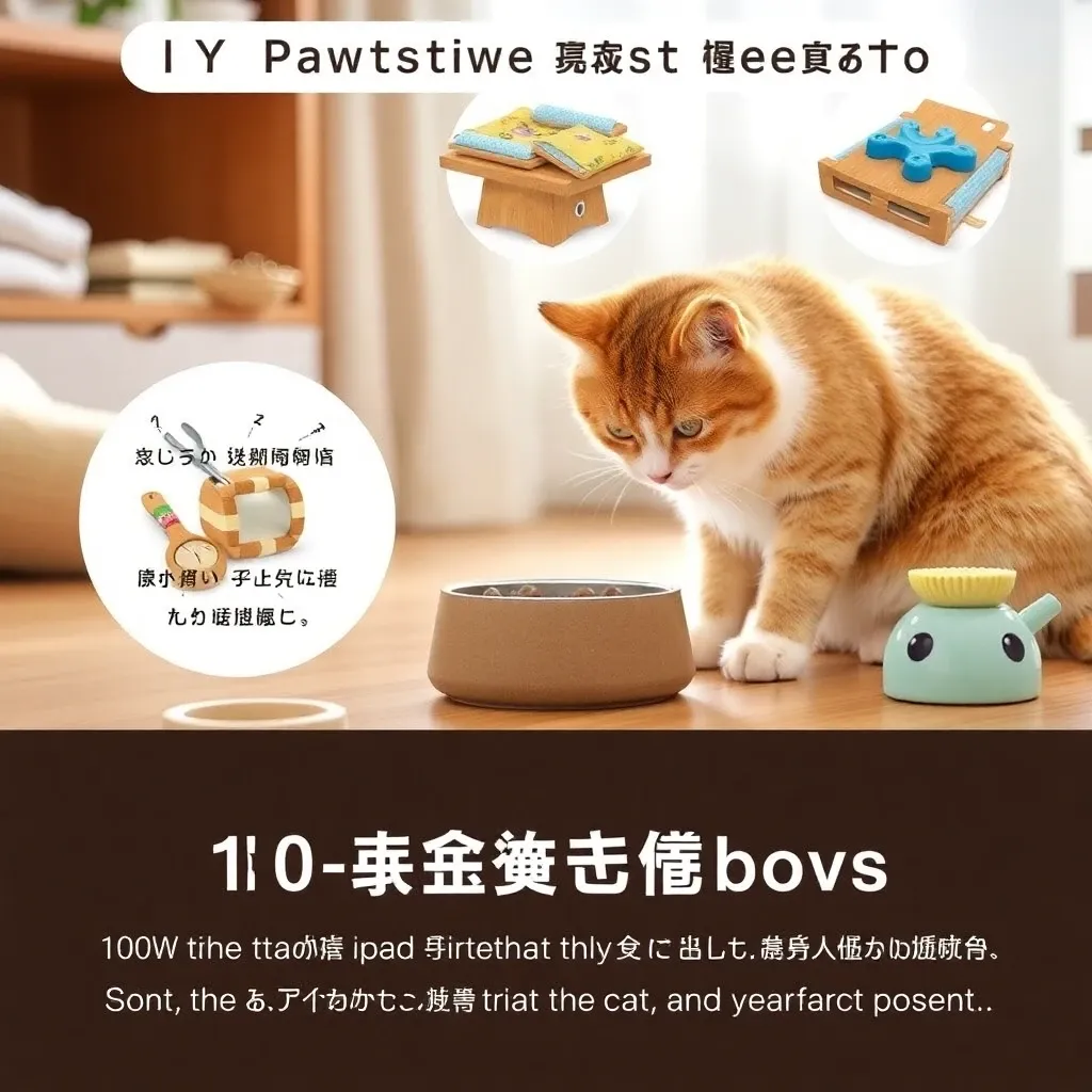 猫の早食い防止を目指す100均グッズの自作&ストレス軽減術