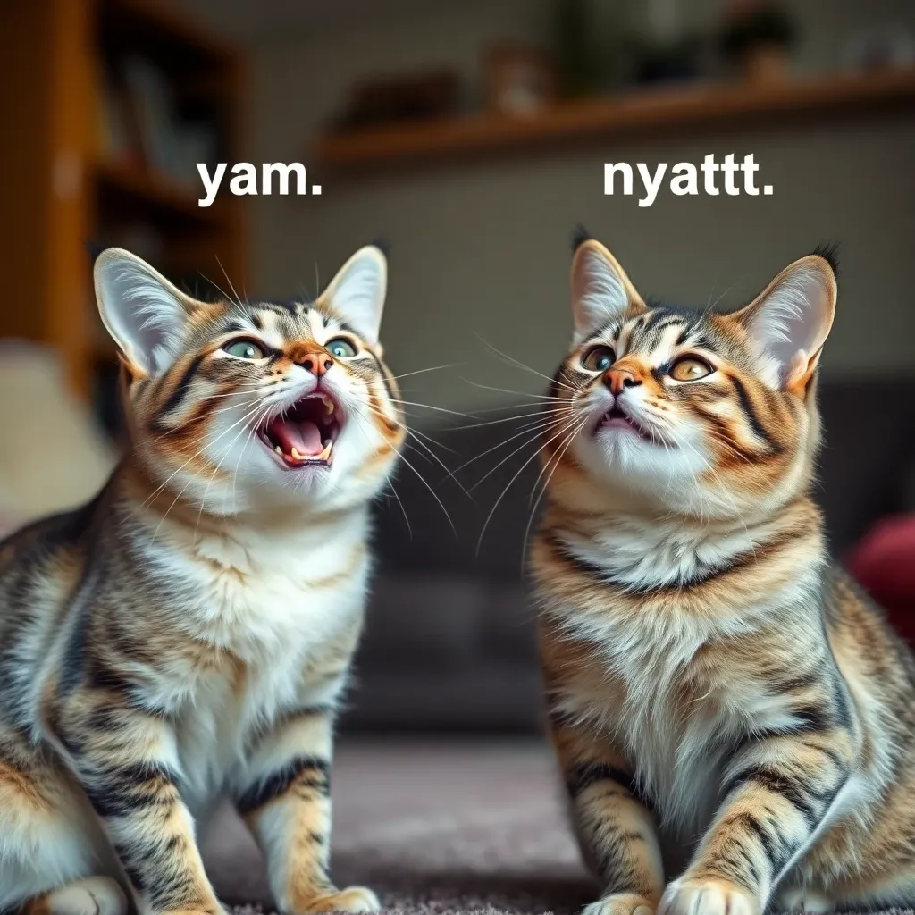 ニャニャニャとニャッニャッの違いと猫が伝えたいこと