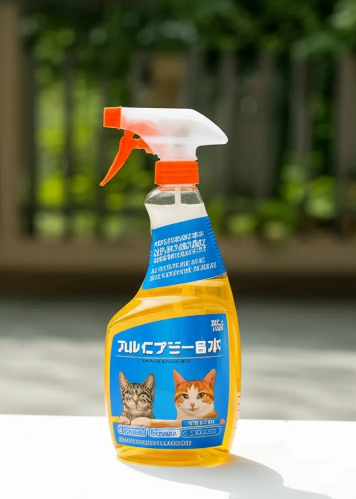 効果絶大!キッチンハイターと酢水で作る猫よけスプレー