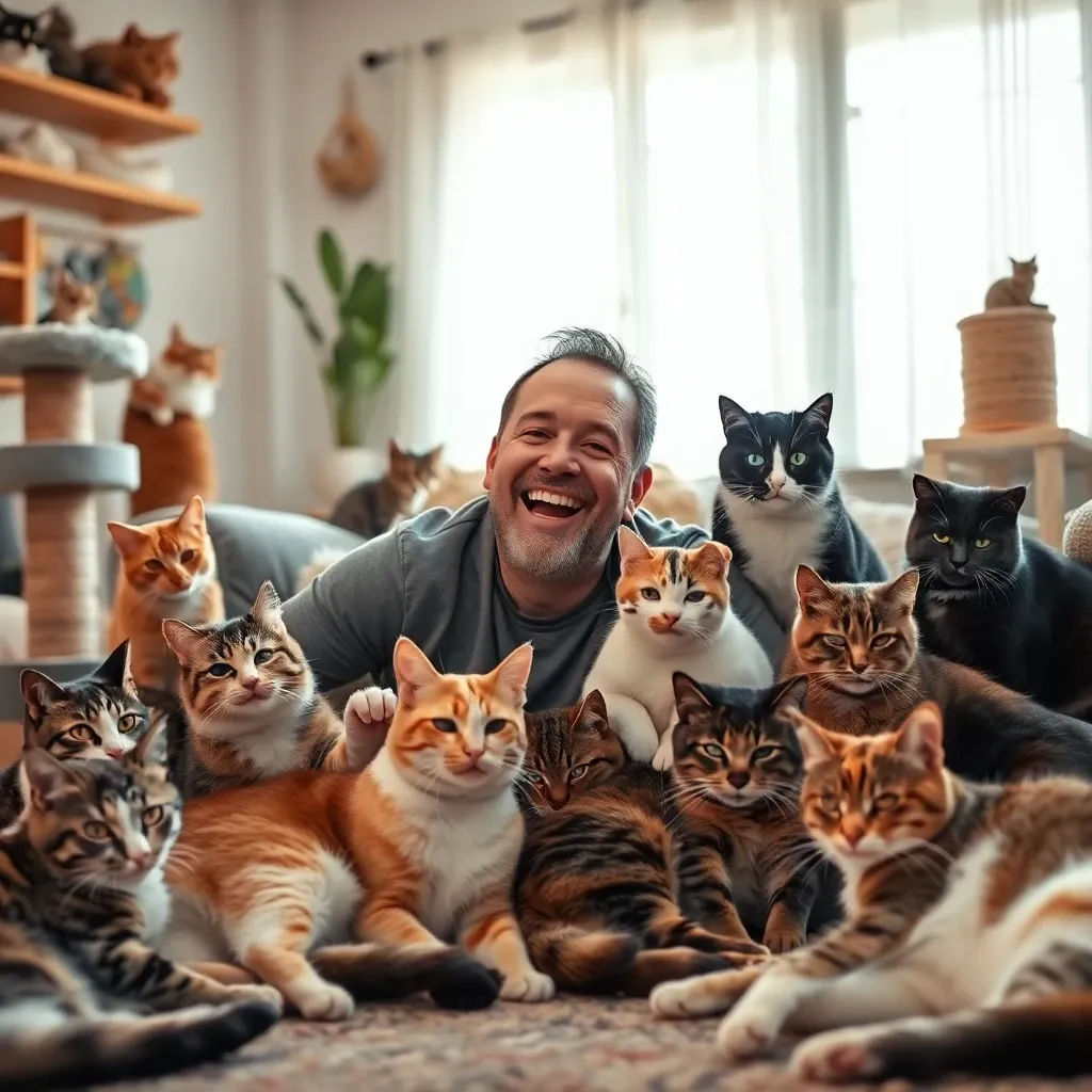 サンシャイン池崎の猫おじさん伝説！歴代愛猫たちの物語