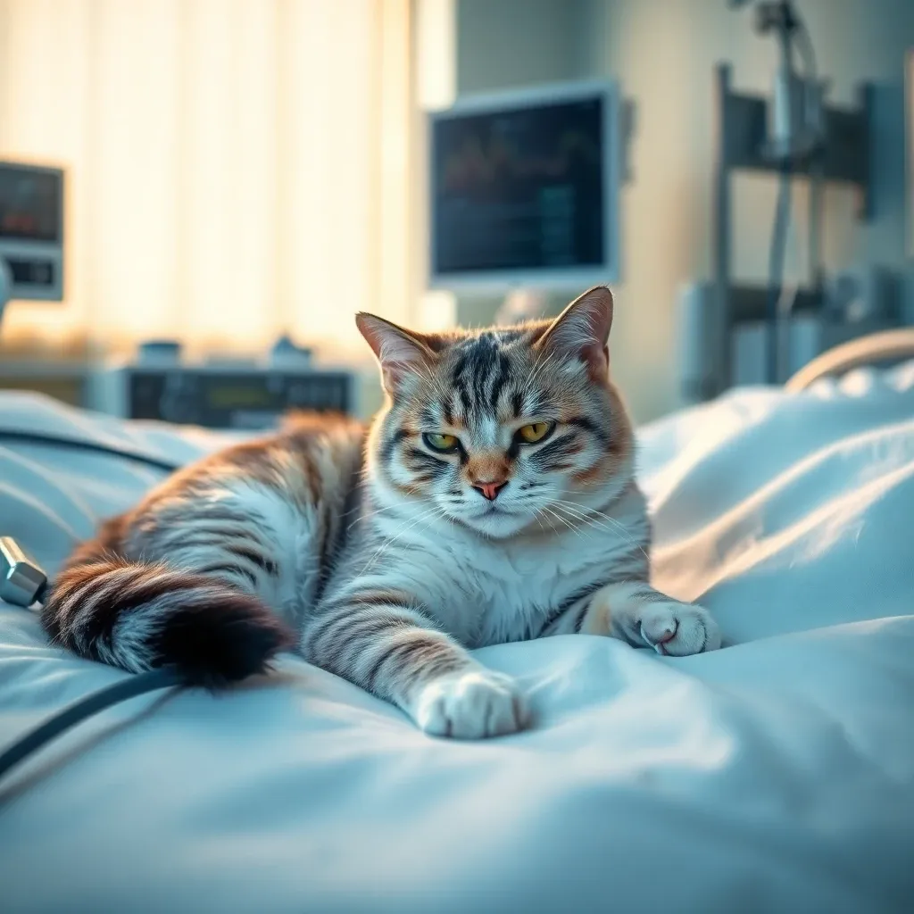 入院中の猫が感じる寂しい気持ちとストレス