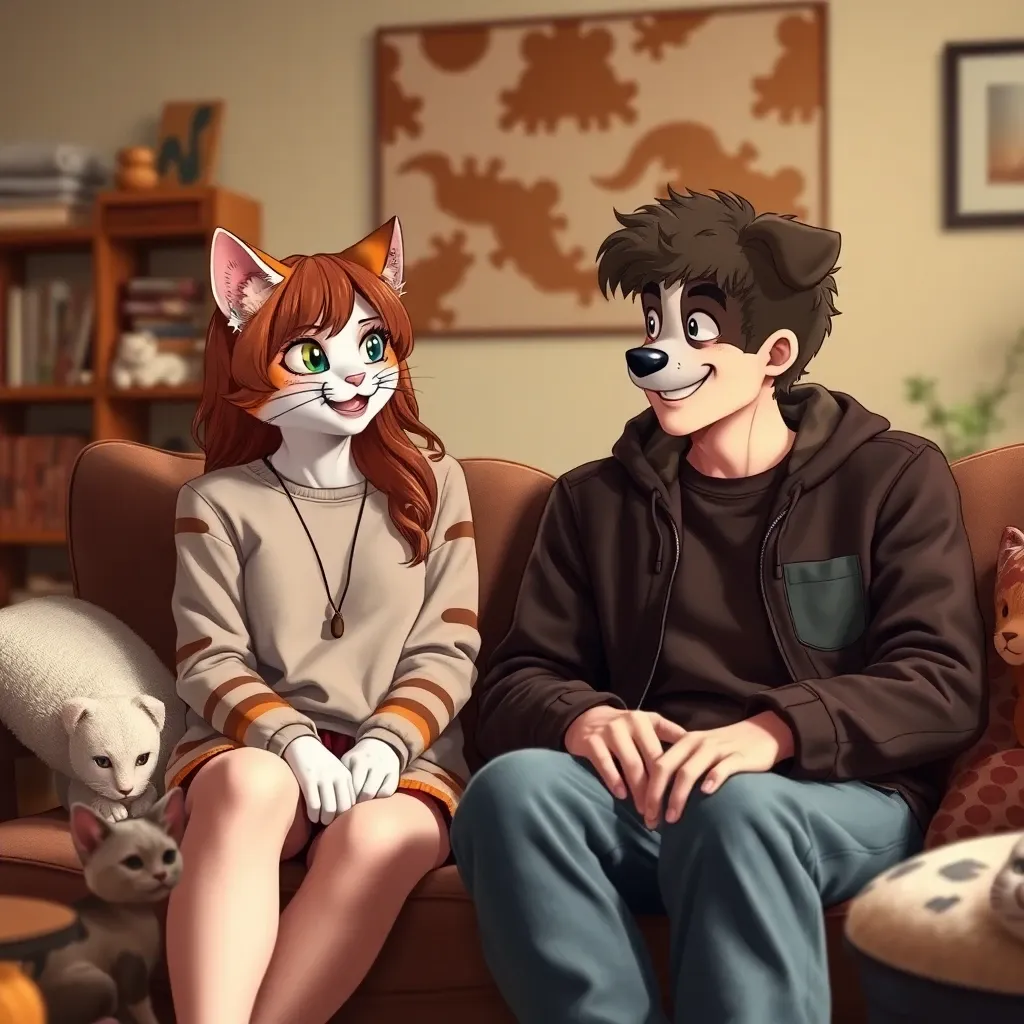 猫系女子と犬系男子カップルの悩みと解決法