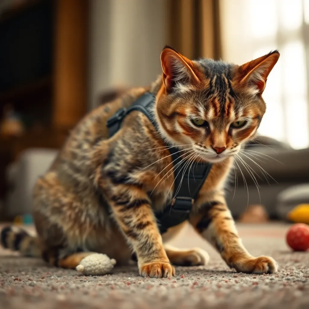 ハーネスつけっぱなしで猫が倒れる現象と危険性