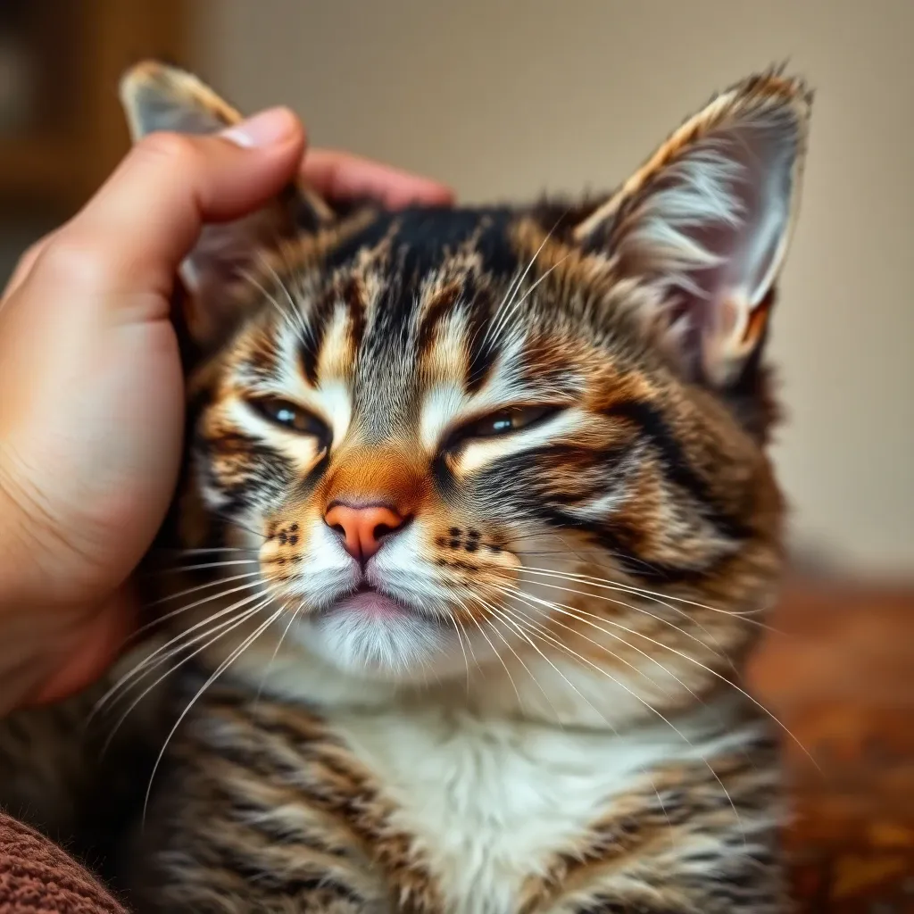 撫でると耳を伏せる理由と愛猫の本音