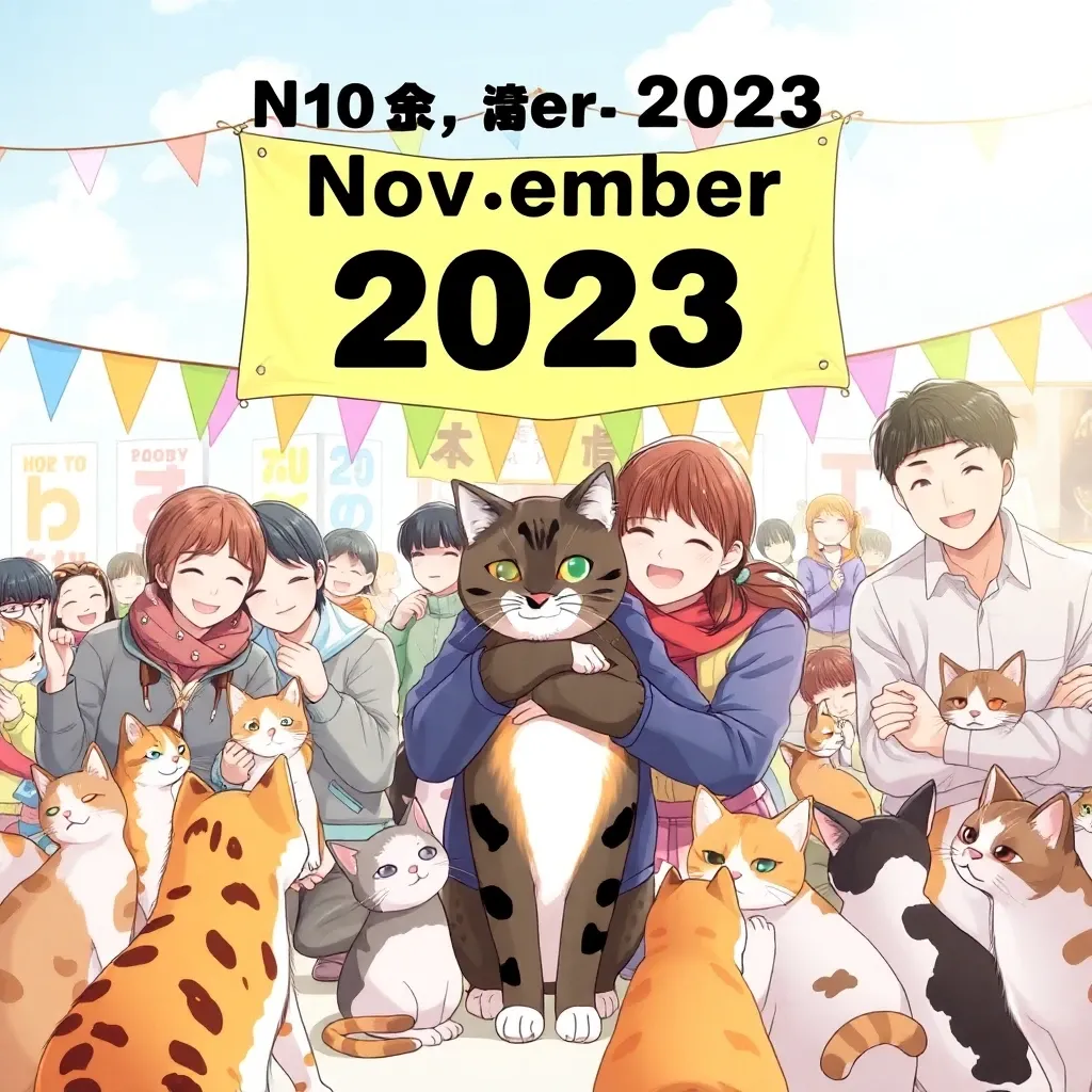 のりしお猫譲渡会の全貌:2023年11月に開催された感動の日
