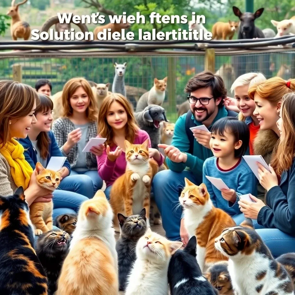 みんなの動物園と猫ばかり問題を解決するための視聴者からの提案