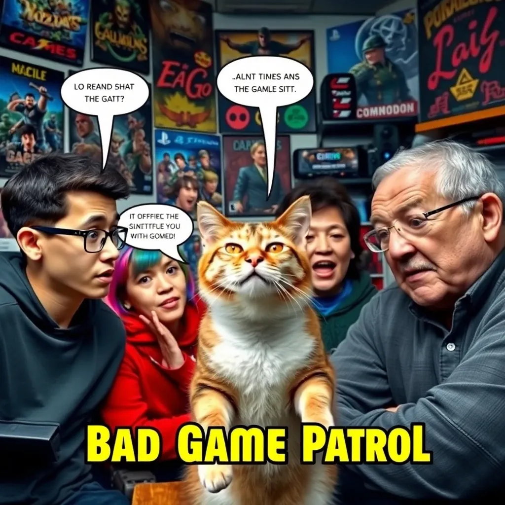 クソゲーパトロール猫アンチリスナーの声