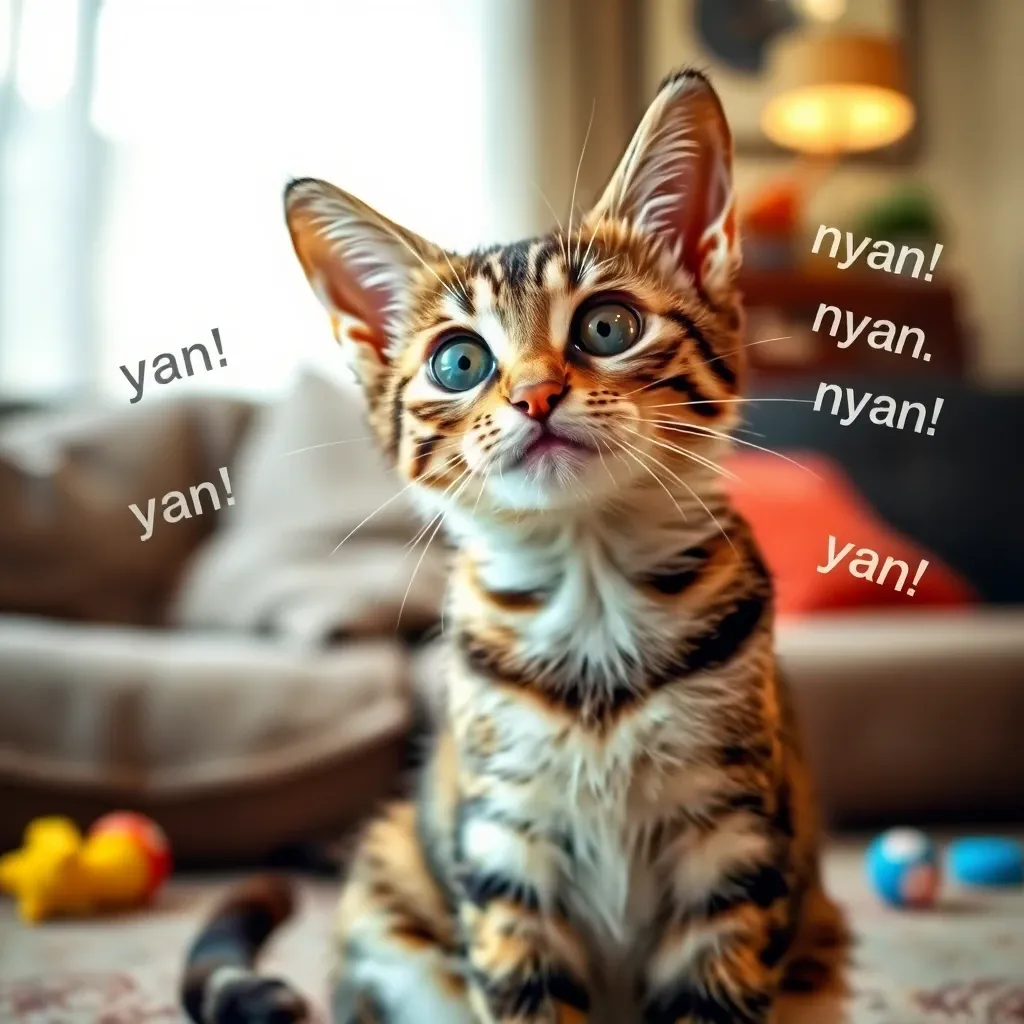 ニャッニャッと連続で鳴く時の猫の本音とは?
