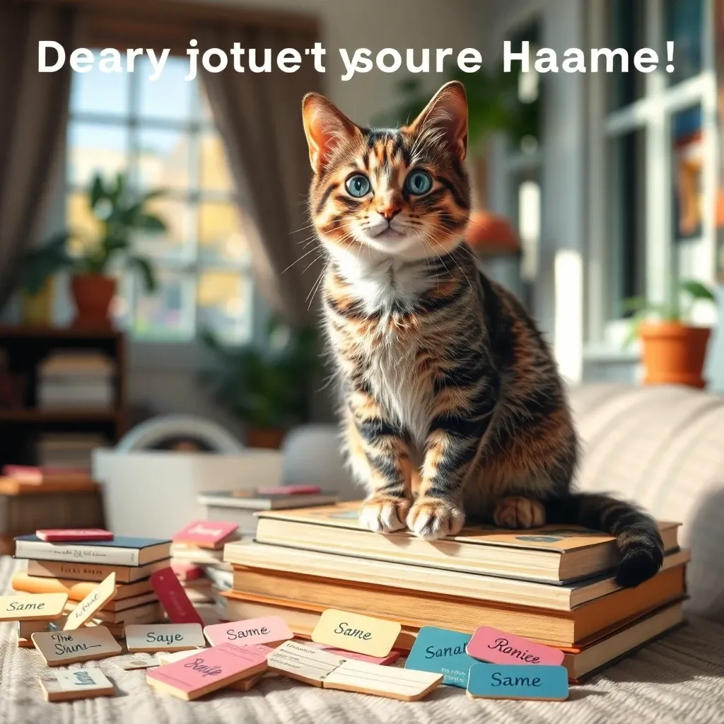 猫の名前の由来は?