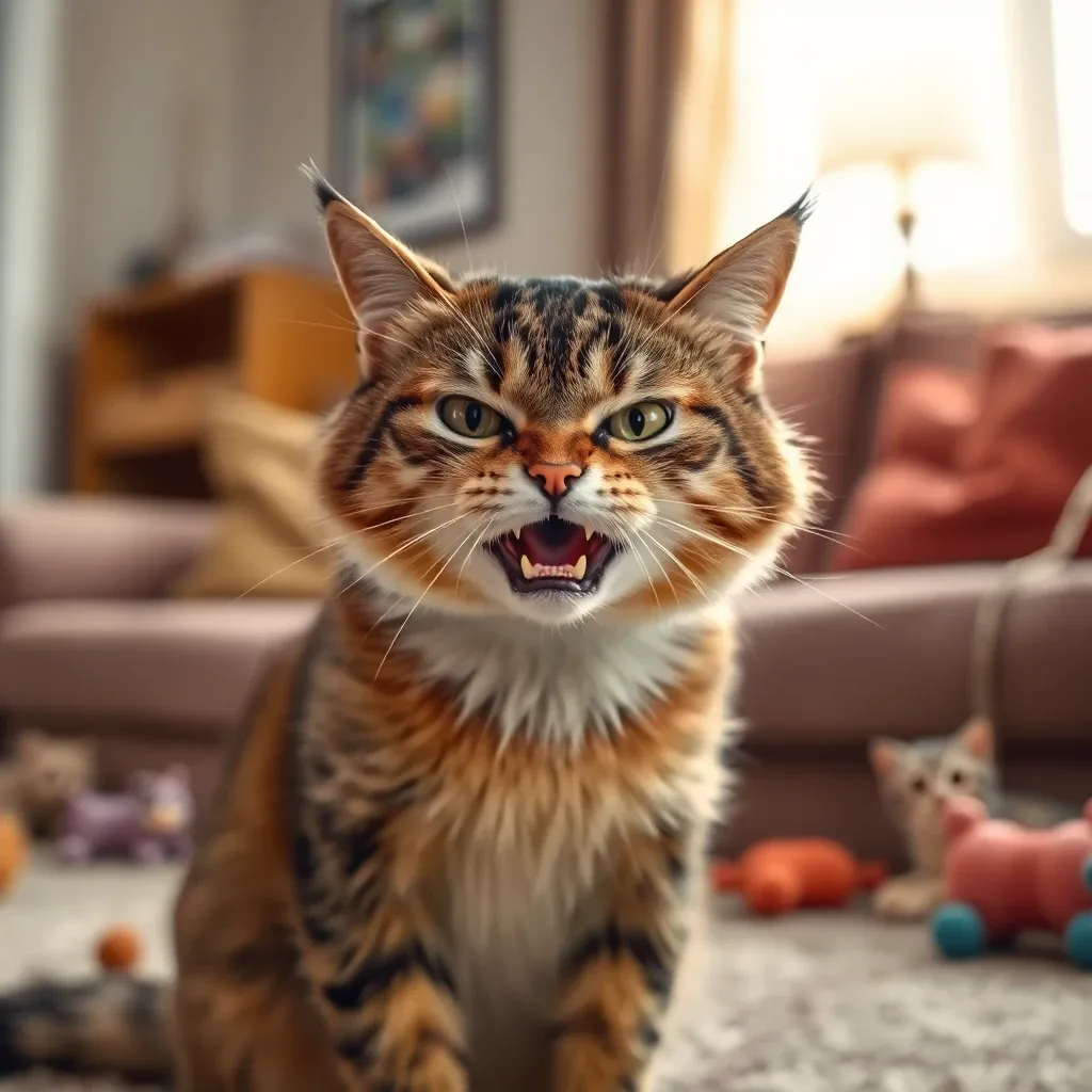 猫が急に怒るようになった原因とは?症状から考えられる問題