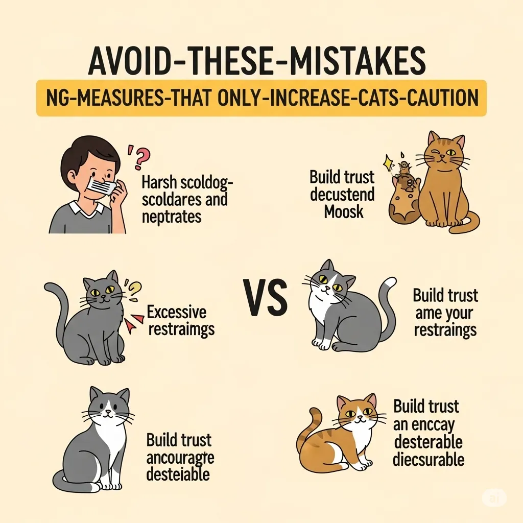 これだけはやるな!猫の警戒心を強めるだけのNG対策