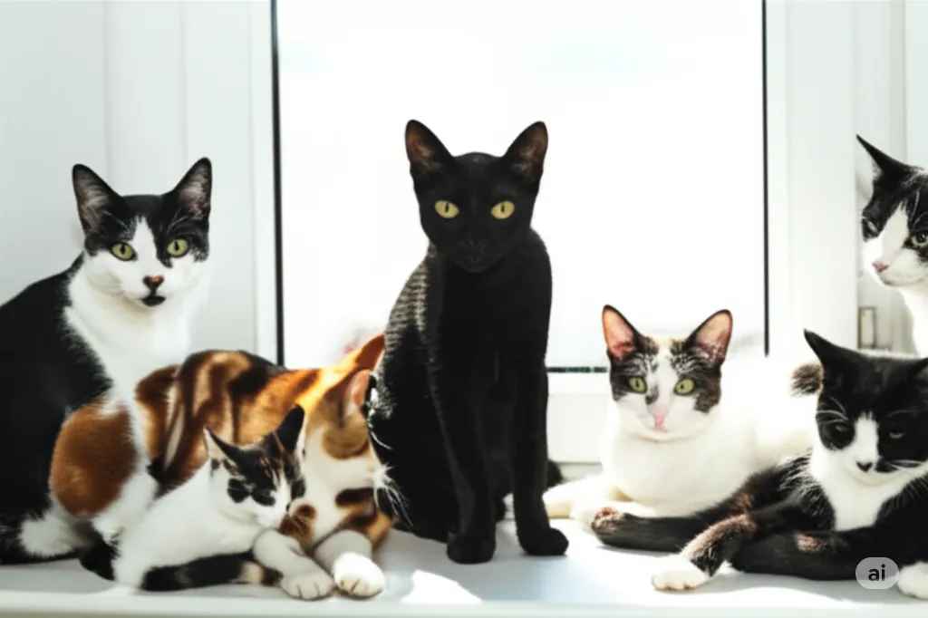 猫がたくさんいる夢は幸運のしるし?