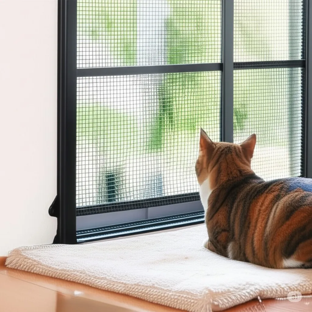 良い口コミ：猫の脱走防止効果は絶大！安心して窓を開けられる