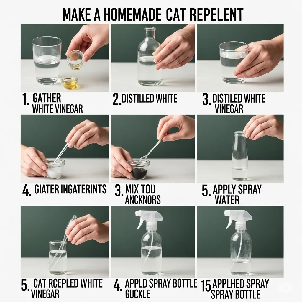 キッチンにあるもので自作!猫よけ酢水の簡単な作り方