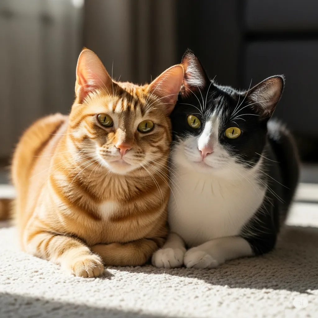 多頭飼いにおすすめ!仲良しペアで付けたい猫の名前