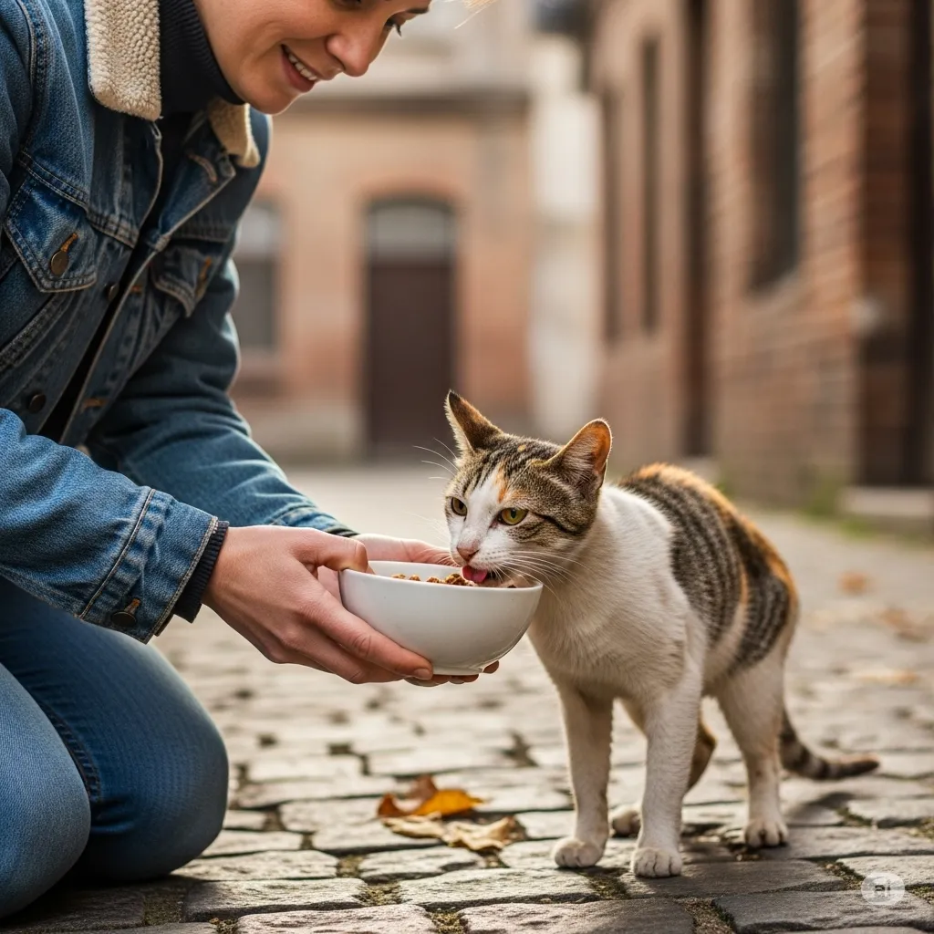 野良猫に餌をあげてしまったら。正しい対処法とダメな理由