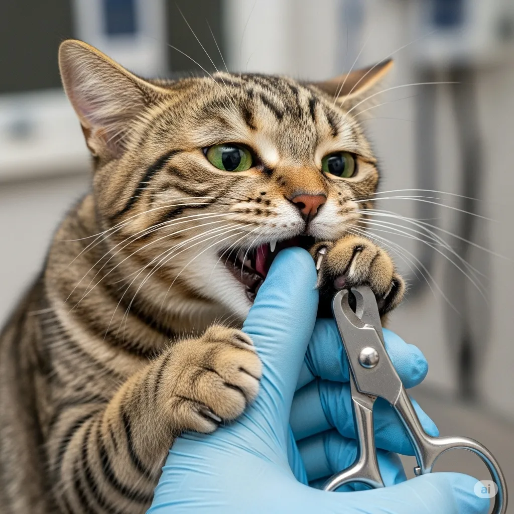 猫の爪切りで暴れる・噛む理由とは？急に嫌がるようになった時の対策