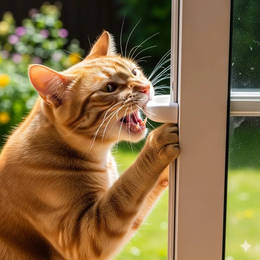 100均で完結！猫の引き戸対策。もうガリガリも開けるのも防止