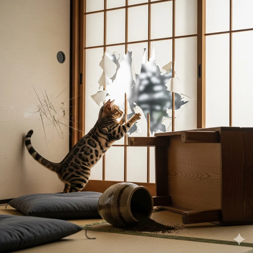 ベンガルが手に負えないと後悔する前に！性格と対策を全解説