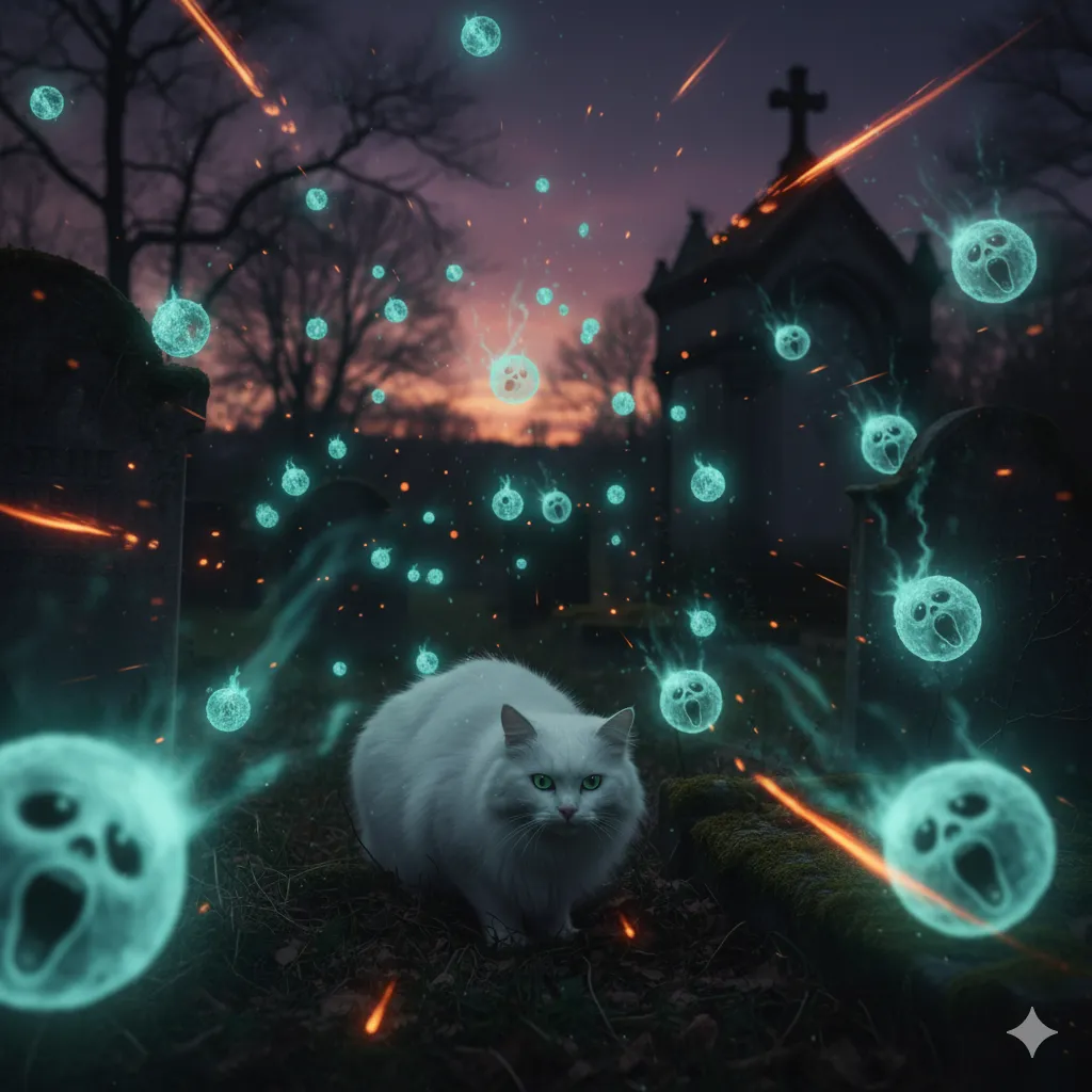 猫の魔除け効果は本当？幽霊を追い払うスピリチュアルな力