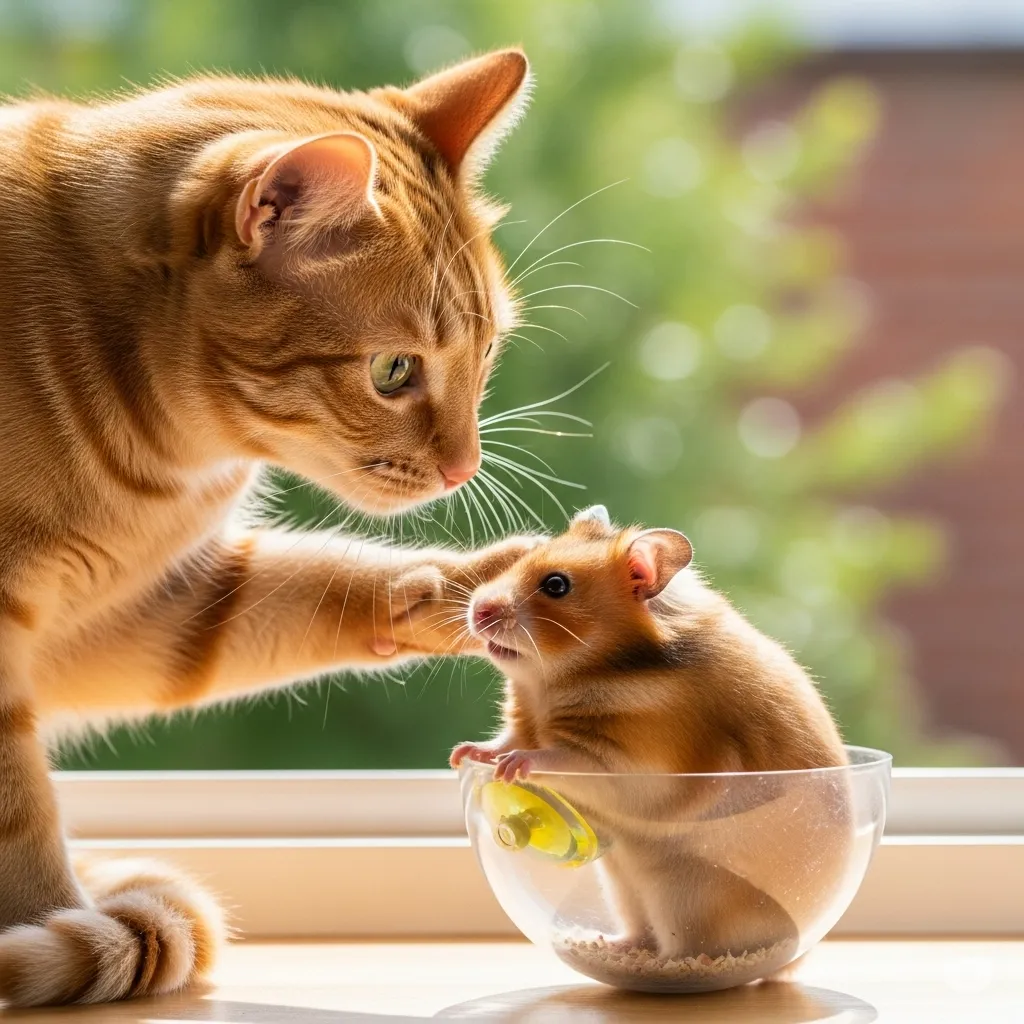 ハムスターが猫に食われた…悲劇を防ぐための絶対ルールと緊急対処法