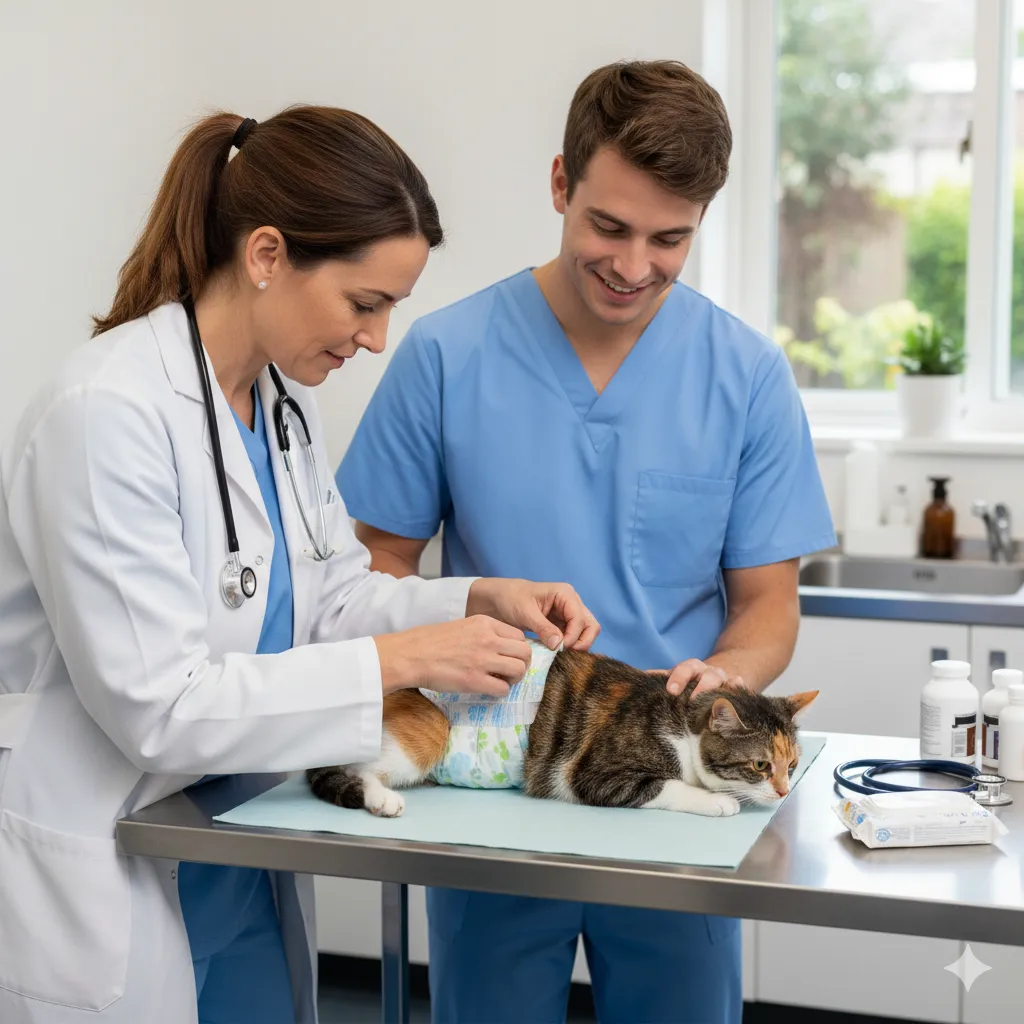 猫のオムツのうんち、どうする？付け方から交換頻度まで全解説