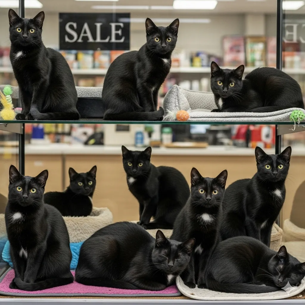 黒猫がペットショップにいない理由とどこで買えるか徹底解説