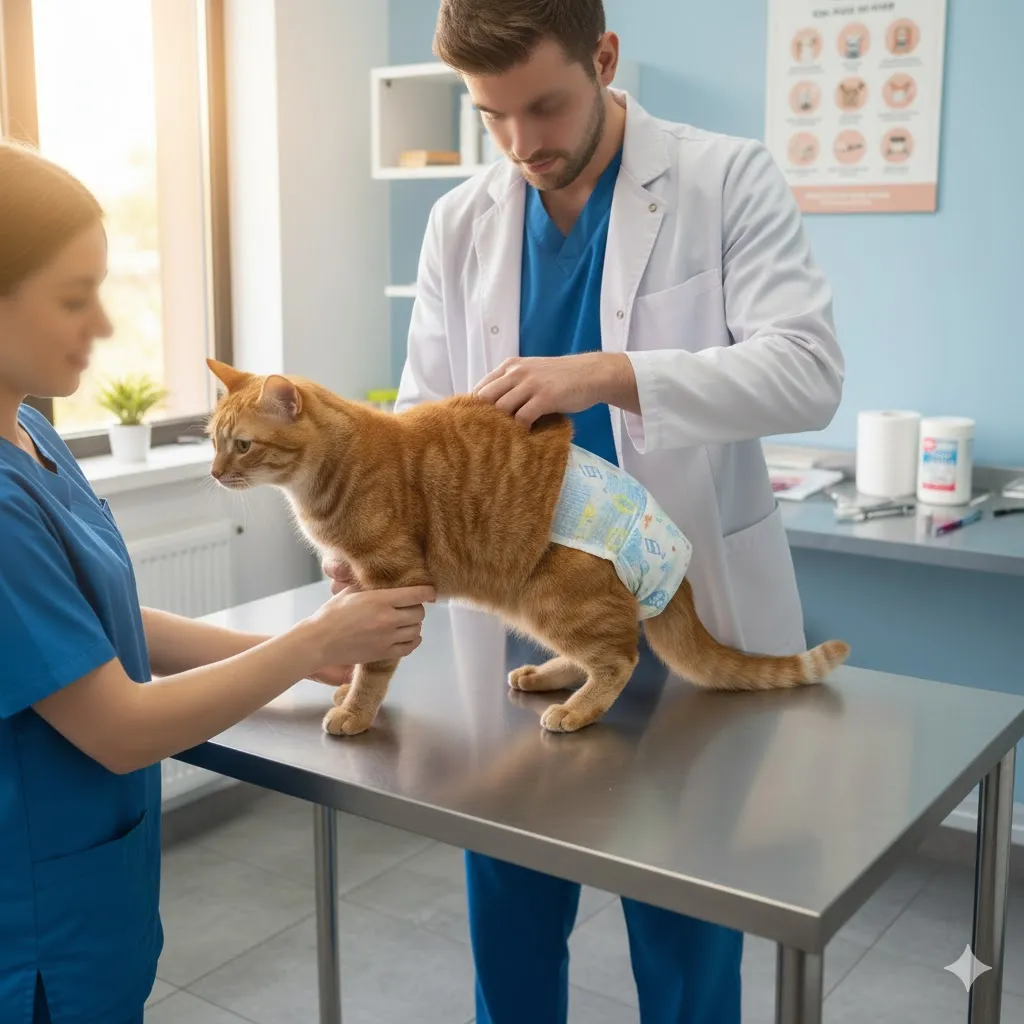 猫用オムツの代用はコレ!うんち漏れを防ぐ最強の手作り方法