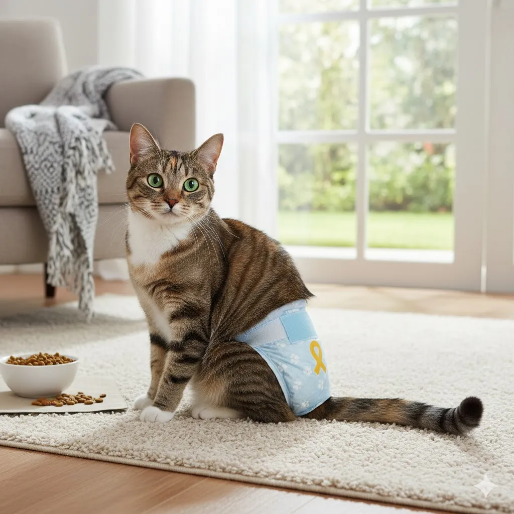 猫のマナーウェアはかわいそう?うんち漏れの口コミと最終手段