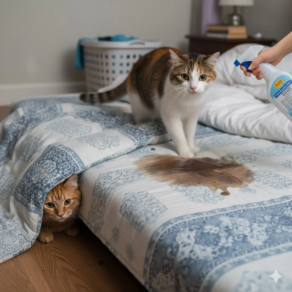 猫の布団でトイレが治らない！知恵袋で絶望する前に読む対策