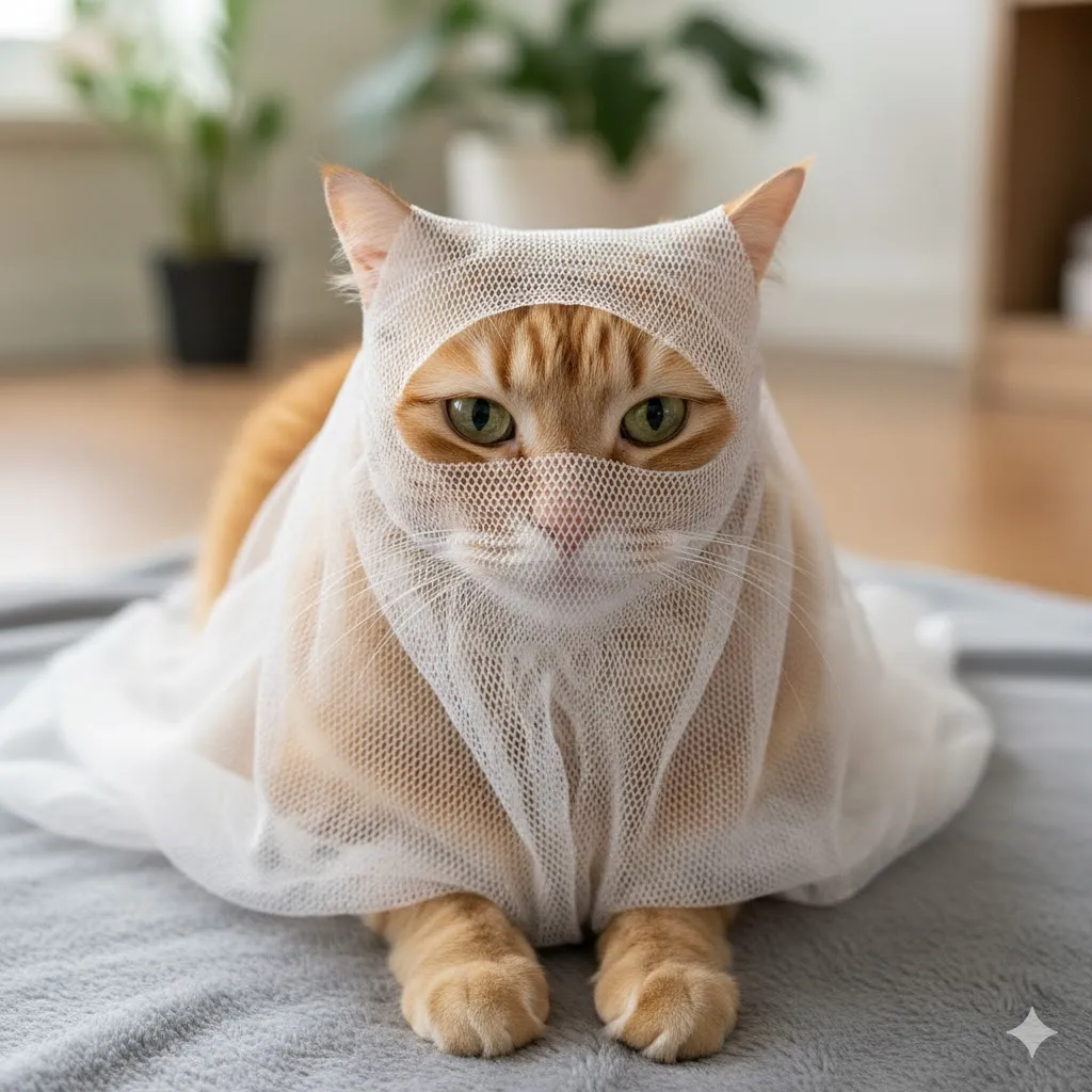 なぜ？猫が洗濯ネットでおとなしくならない原因とサイズ選びの罠