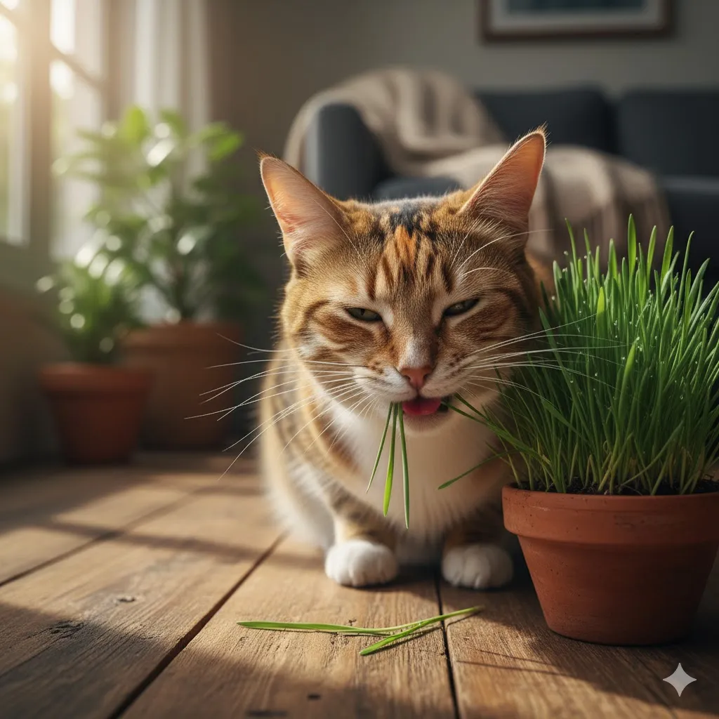 猫草が好きすぎる！毎日食べるのは大丈夫？与え方と潜む危険とは