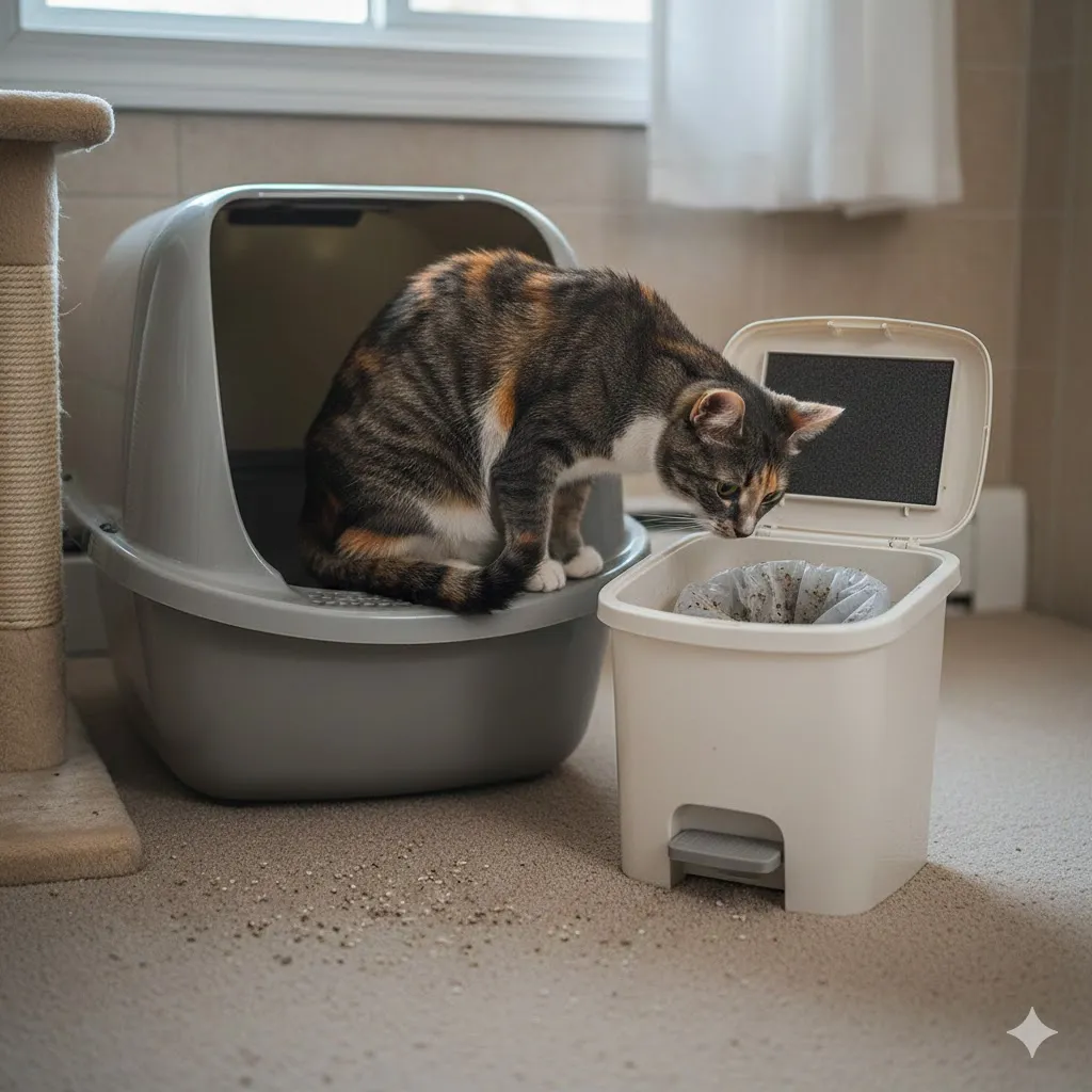 猫のうんちゴミ箱どこに置く？外やベランダ設置の注意点とおすすめ