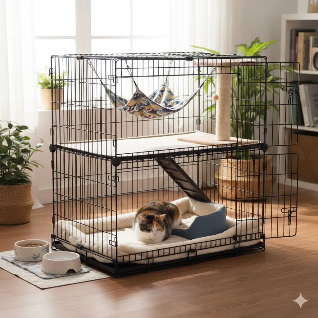 猫ケージ手作り！100均で2階建ての作り方とプロ直伝の頑丈補強法