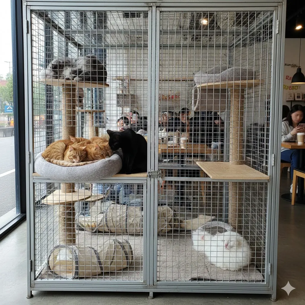 100均ペットケージ手作り！開閉扉もワイヤーネットで簡単DIY