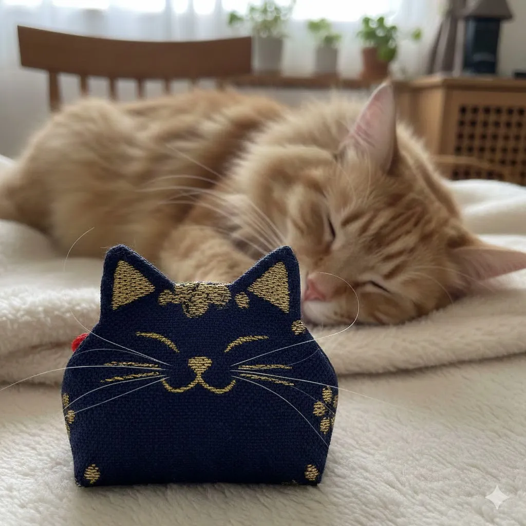 猫のひげお守り作り方！100均セリア代用ケース宝くじ効果凄いぞ！