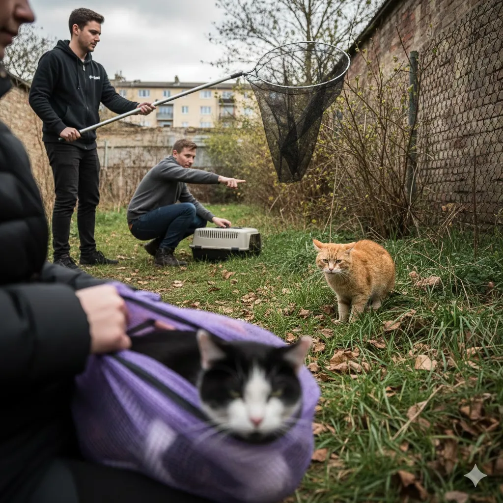 野良猫の捕まえ方決定版！洗濯ネットでパニック回避する極意を公開