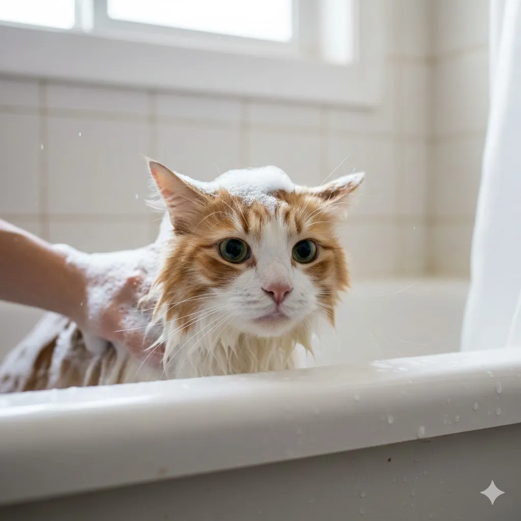 猫用シャンプーのおすすめ！ドラッグストアで舐めても大丈夫なのは？