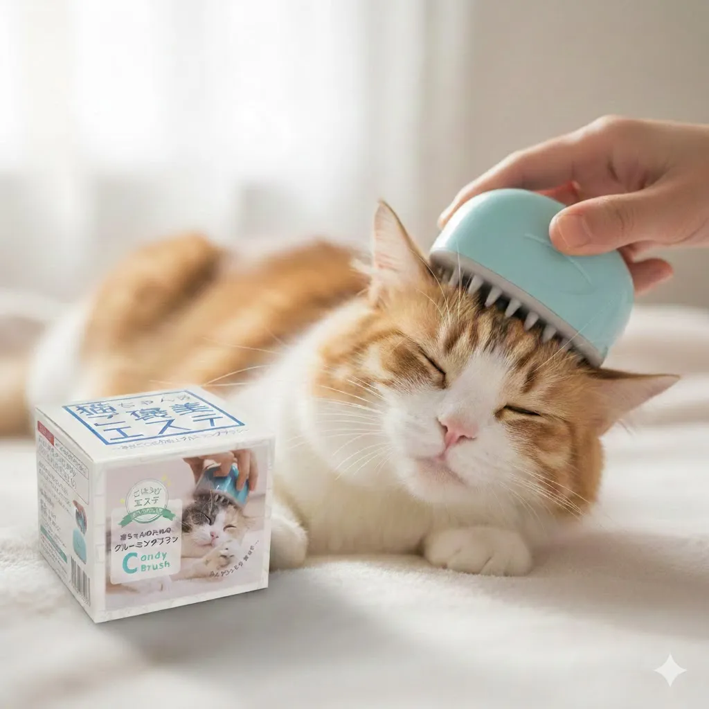 キャンディブラシ猫口コミCheerbleおすすめブラシとクーポン