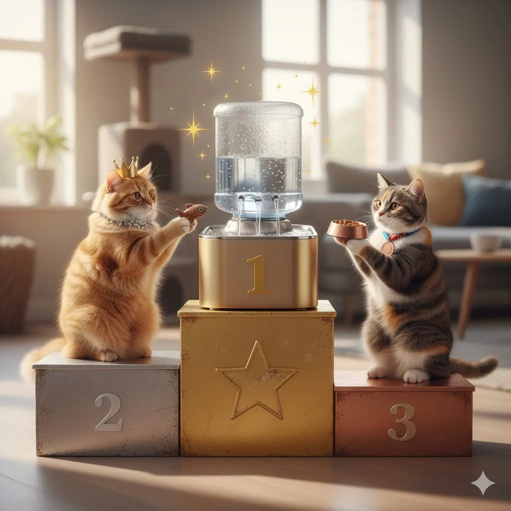 猫給水器コードレスおすすめは？エルフィンやステンレス製をガチ比較