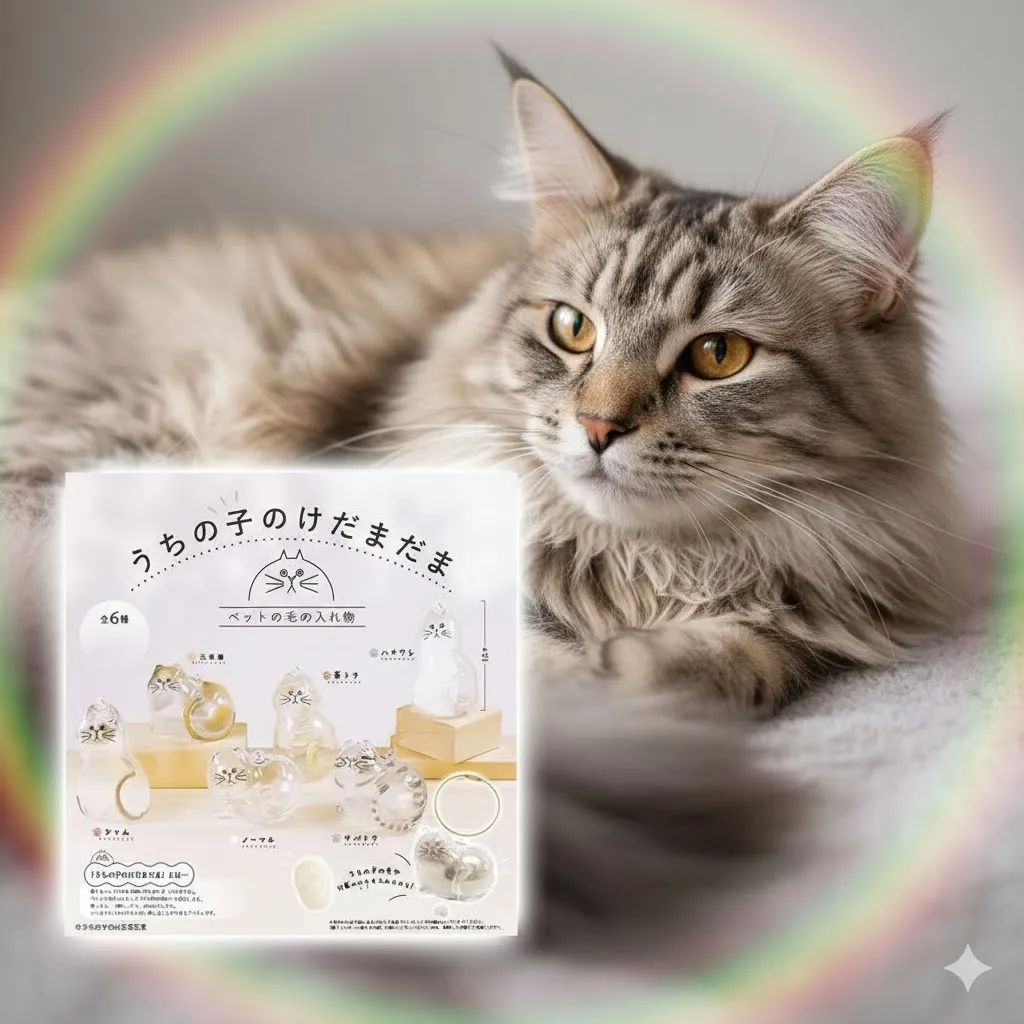 猫毛ガチャガチャ最新の店舗場所と再販情報！うちの子のけだまだまの全貌