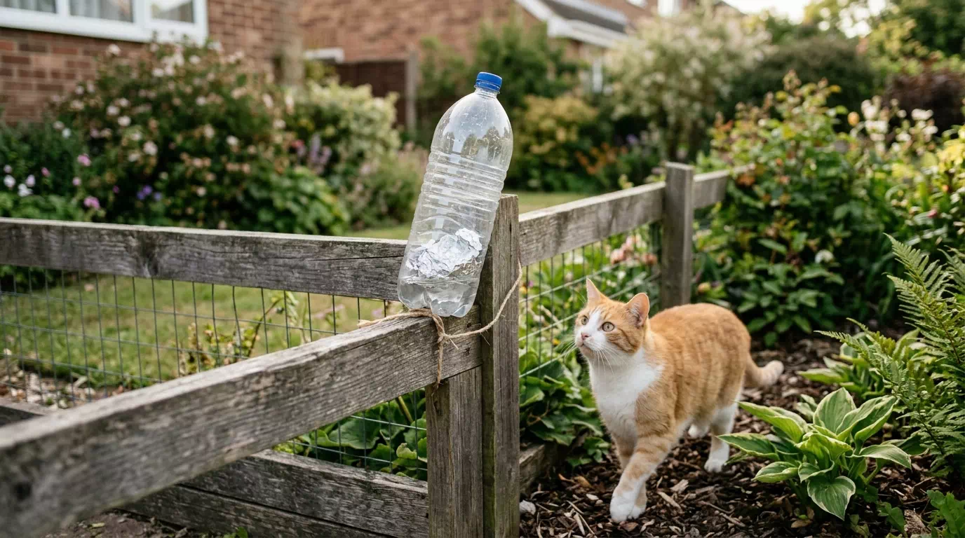 猫除けペットボトル